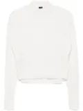 PINKO asymmetric sweater - White