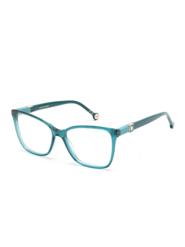 Carolina Herrera butterfly-frame Glasses | Green | FARFETCH AO display picture 3
