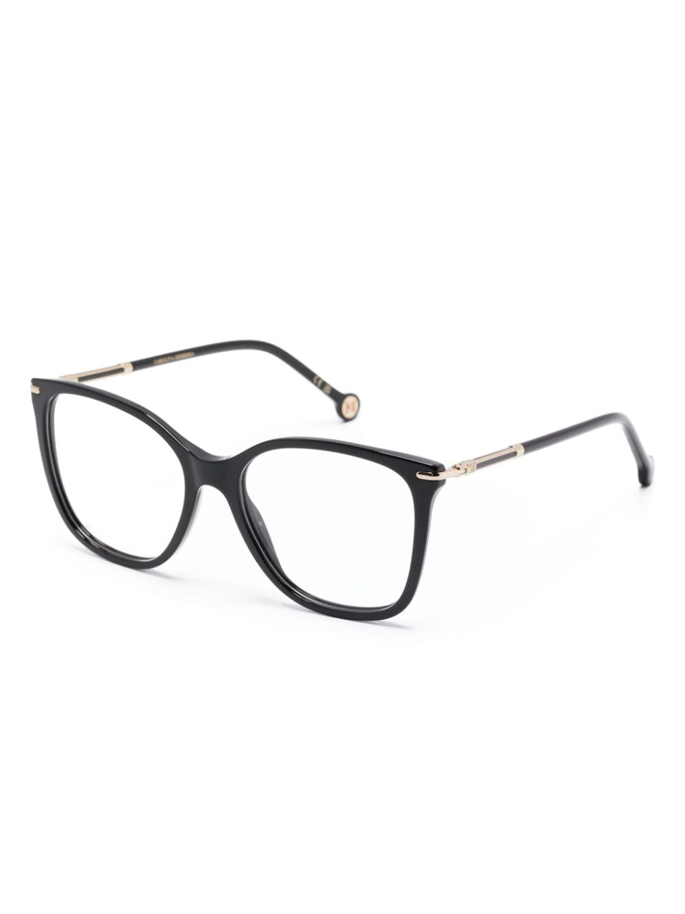 Shop Carolina Herrera Her0270 Optical Glasses In Black