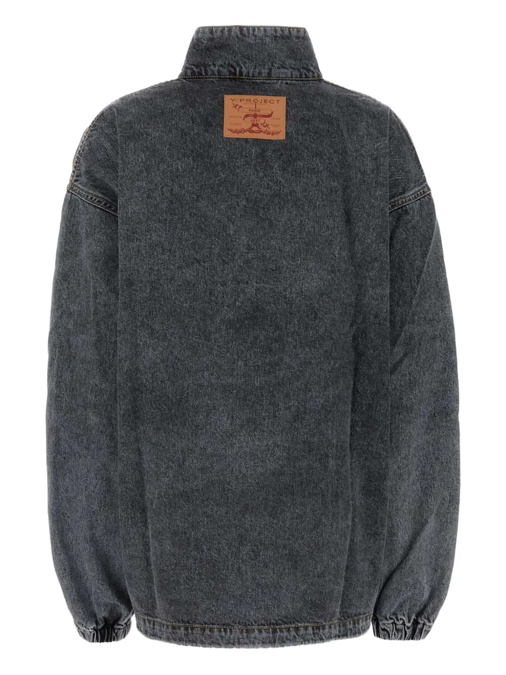 Y/Project funnel-neck denim jacket | Denim Jackets | Image 2