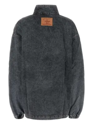 ジャケット Y PROJECT Women Outer 207JA002D51 EVERGREENVINBLA Black Y/Project Denim Jackets for Women - Shop on FARFETCH