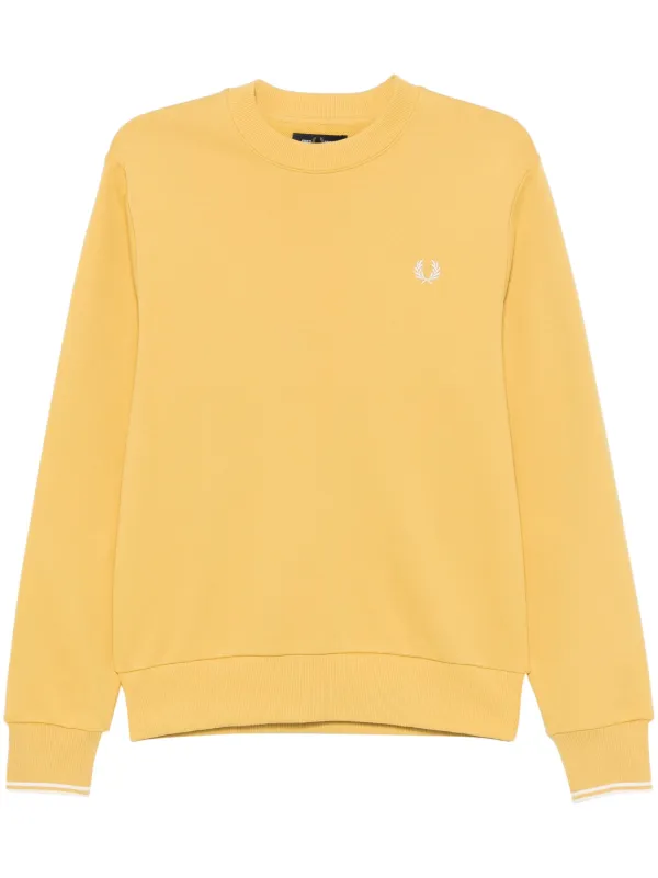 Fred perry crew sweatshirt online