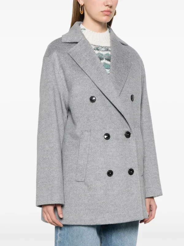 ジャケットその他 HERNO gray wool jacket Herno Virgin Wool Peacoat | Grey | FARFETCH