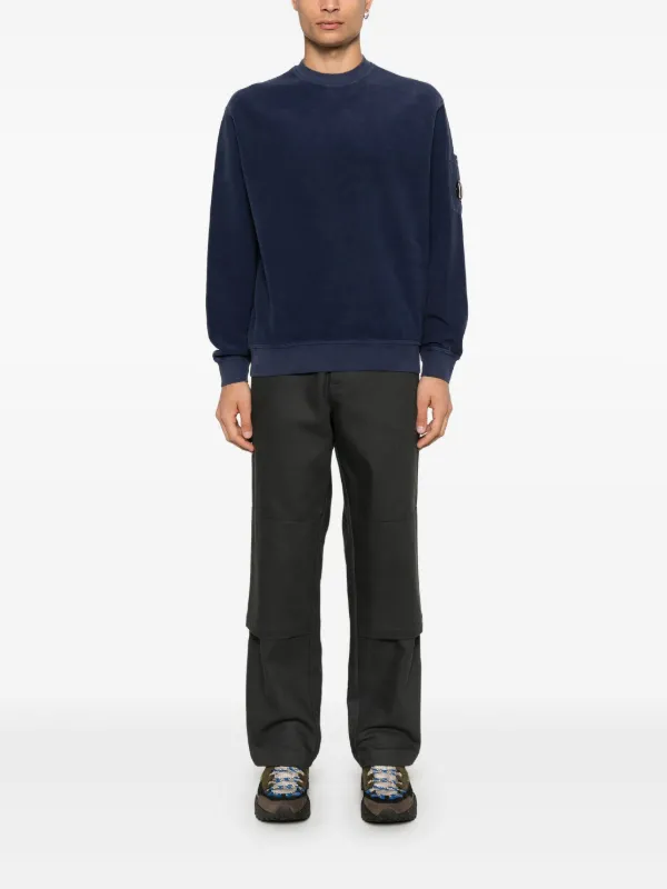 CP COMPANY  スウェットシャツ レンズ付き C.P. Company レンズディテール スウェットシャツ | ブルー