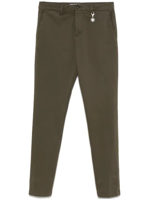 Manuel Ritz twill-weave chinos