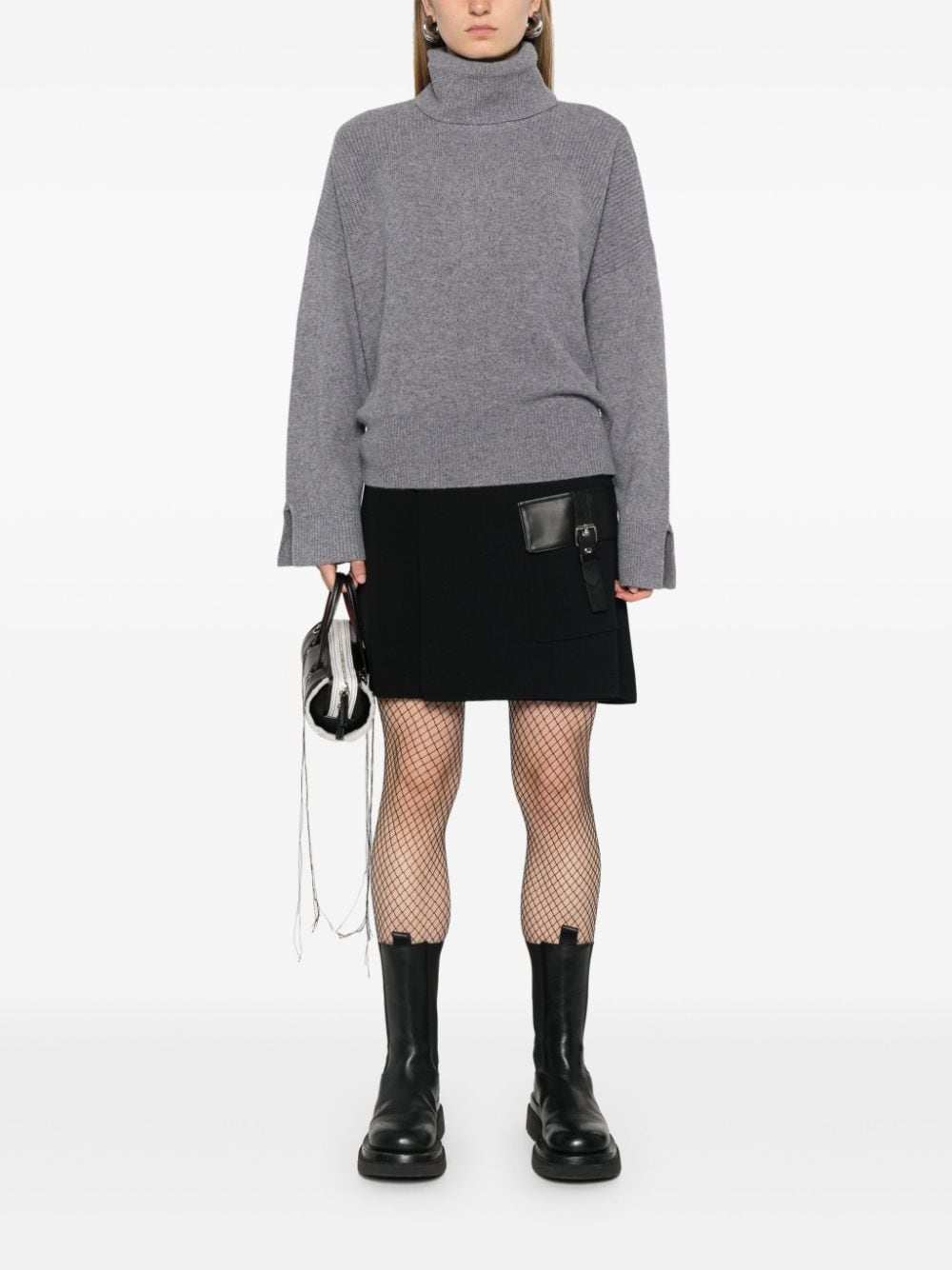 LIU JO wool jumper - Grijs