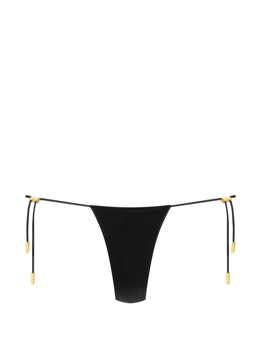 Maison Close String met print Zwart