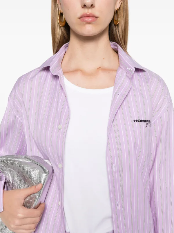 HommeGirls ストライプシャツ