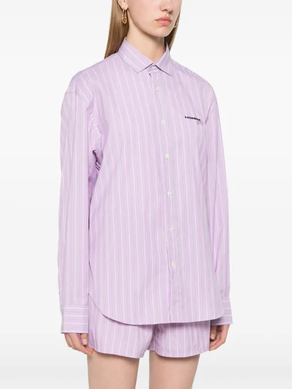 HommeGirls ストライプ シャツ | ピンク | FARFETCH JP