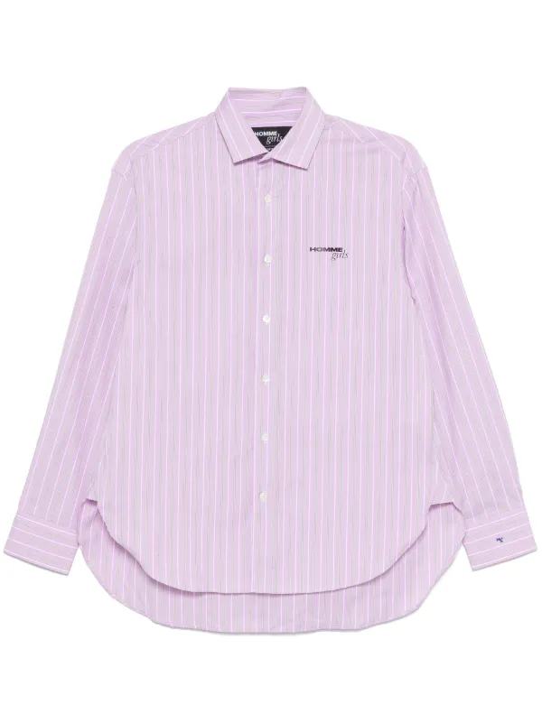 HommeGirls ストライプ シャツ | ピンク | FARFETCH JP
