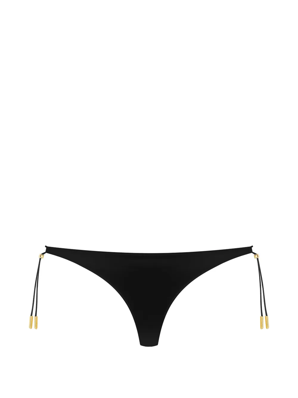Maison Close String met print Zwart