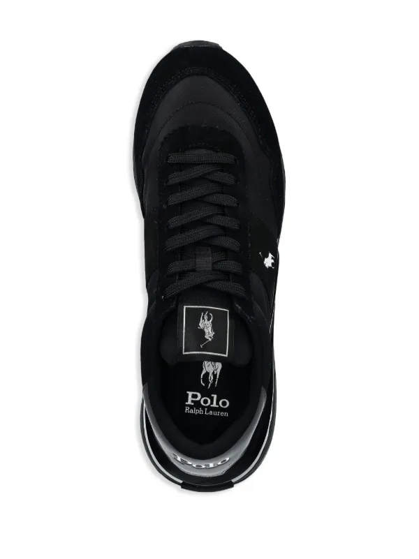 Polo Ralph Lauren Train 89 Sneakers Black FARFETCH UK