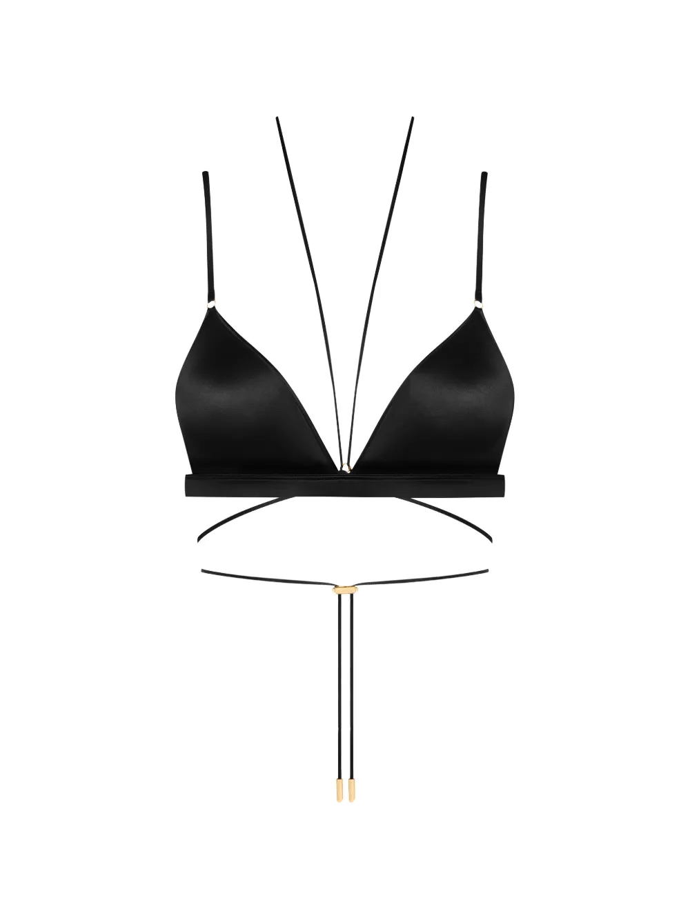 Maison Close Bh met print Zwart