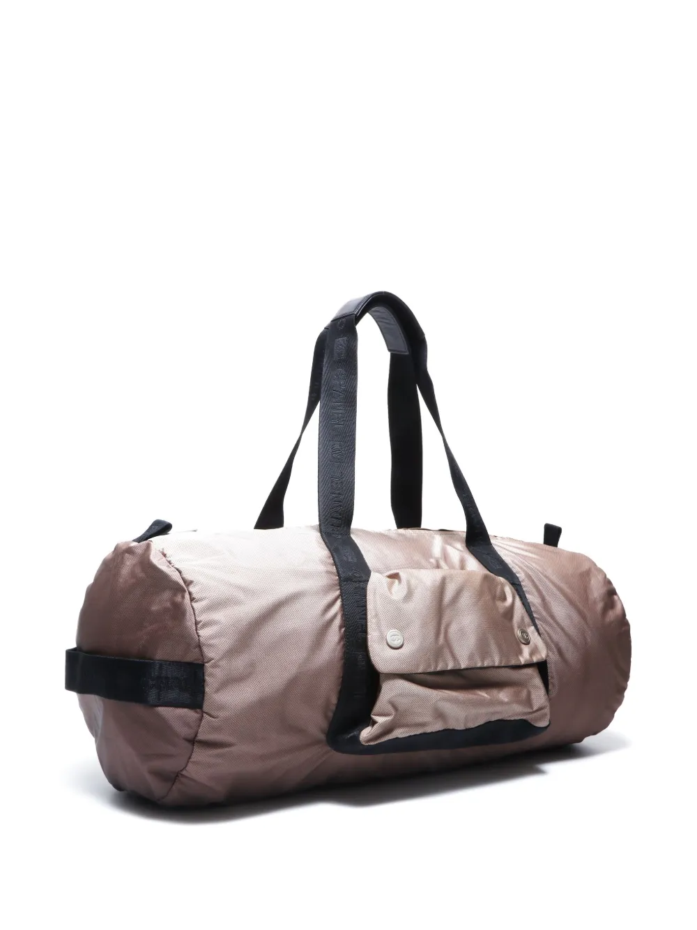Pre-owned Chanel 2003-2004s Sports Line Boston Bag In Brown