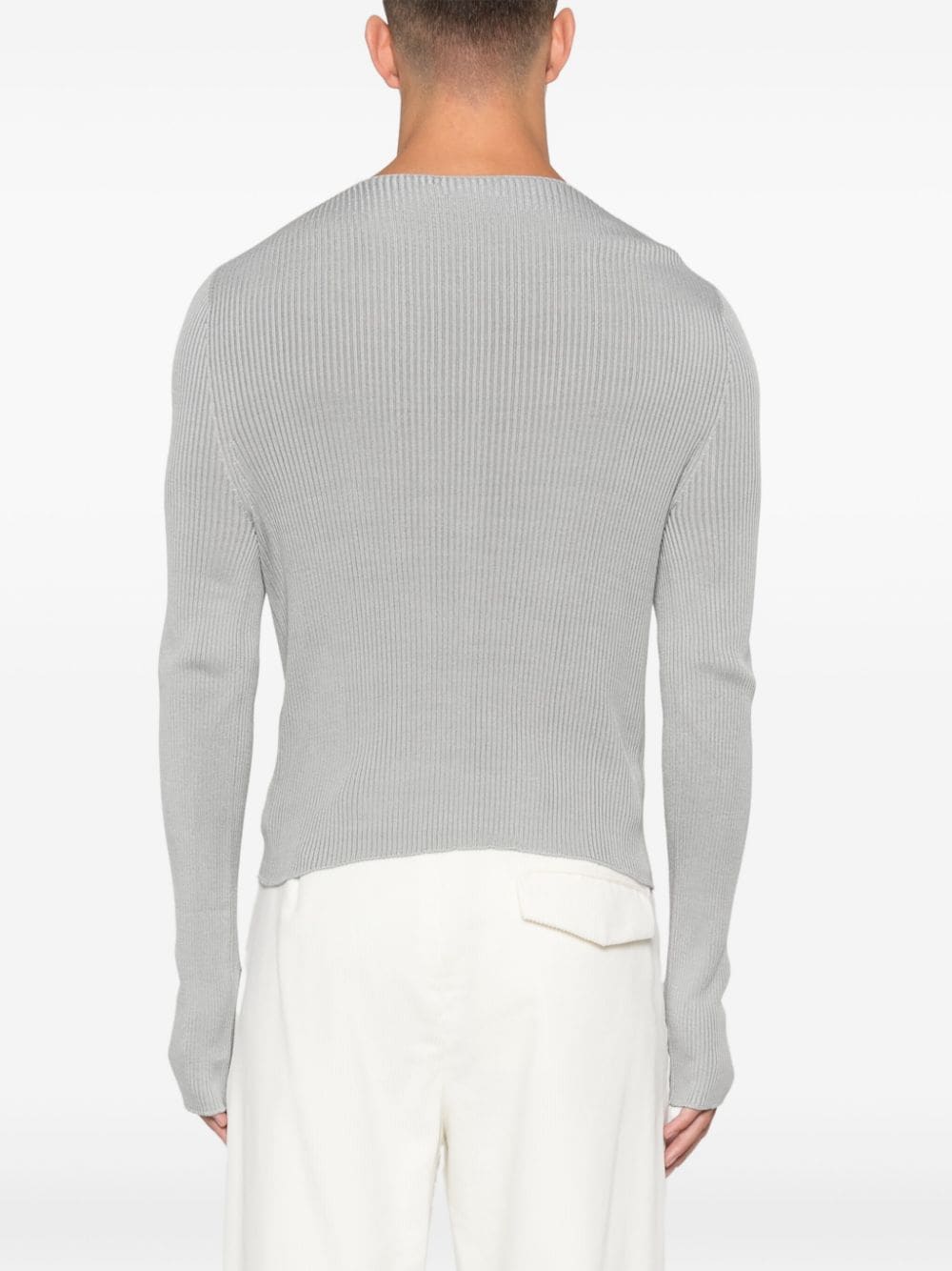 RIER FINE-RIBBED SWEATER 