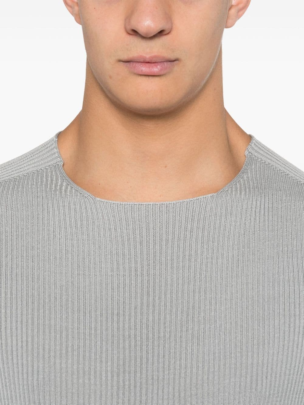 RIER FINE-RIBBED SWEATER 