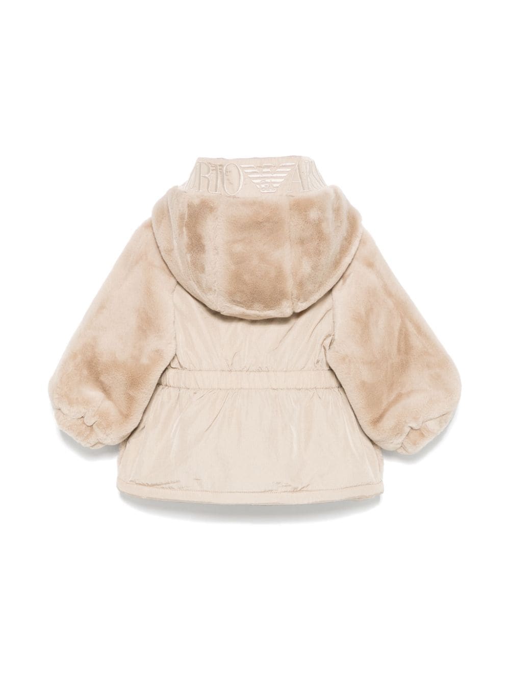 Emporio Armani Kids Jack van imitatiebont - Bruin