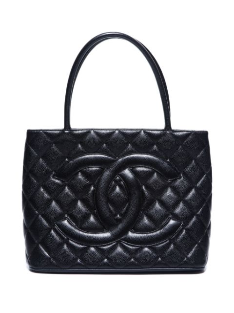 Affordable HOT SALE CHANEL 2001-2002 Medallion tote bag Women