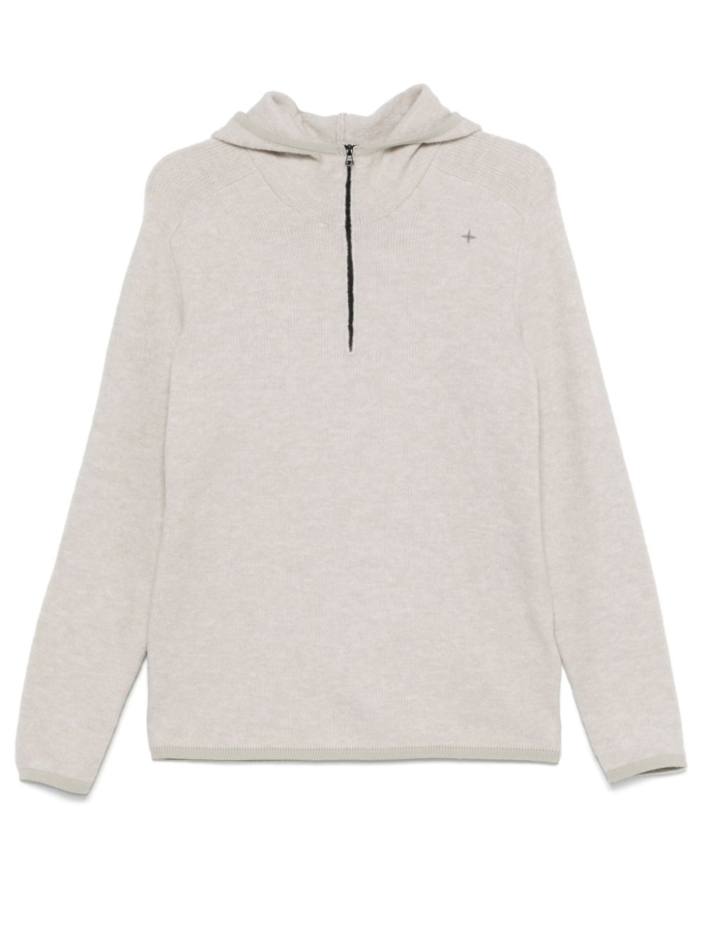 Stone Island knitted hoodie - Neutrals