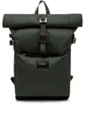 Sandqvist roll-top buckled backpack - Green