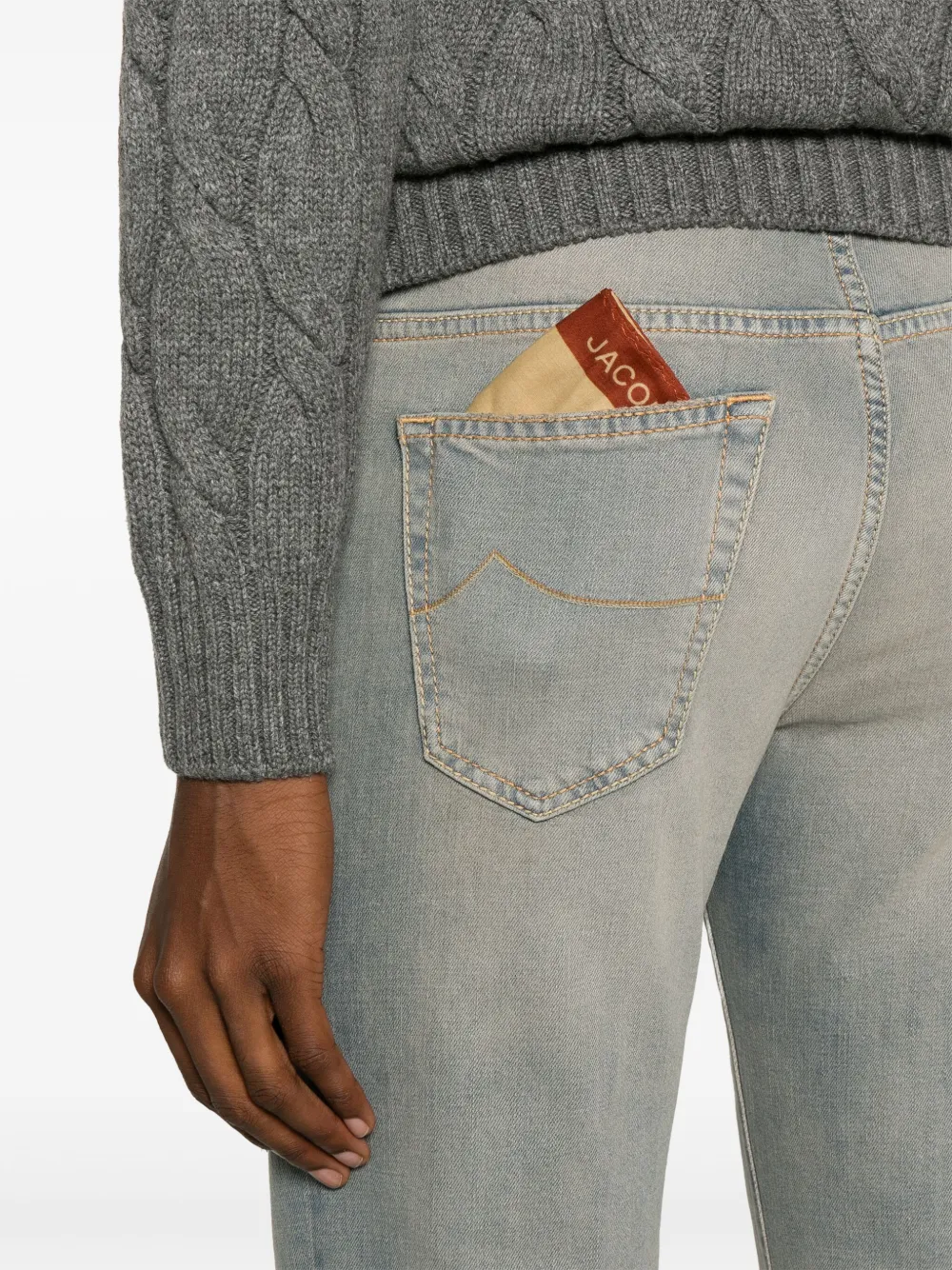 Jacob Cohen Scott Jeans In Blue