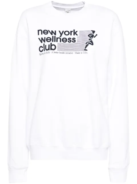Sporty & Rich USA Wellness club sweatshirt