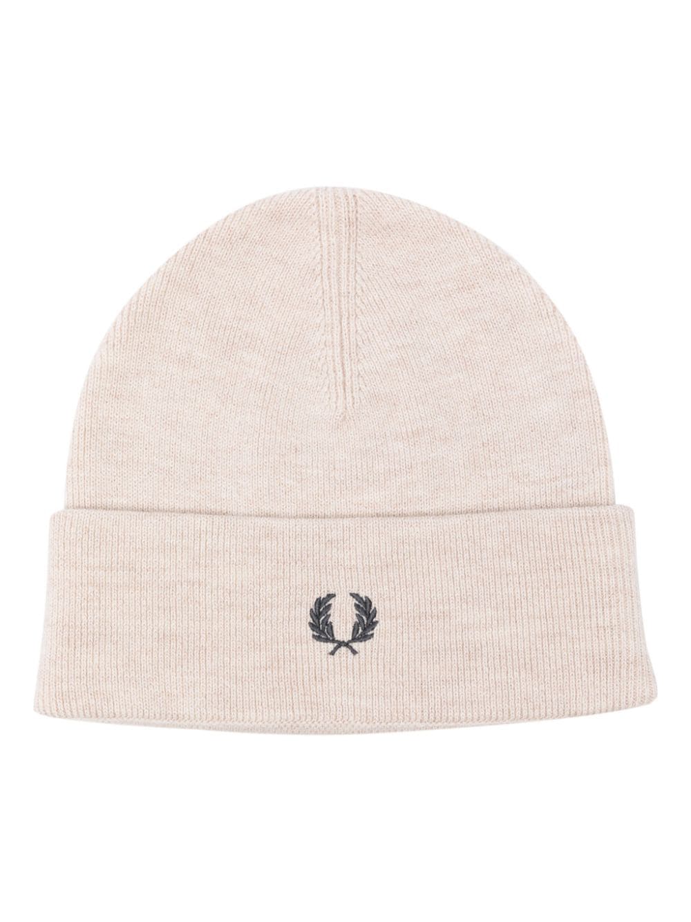 Fred Perry embroidered-logo beanie hat - Toni neutri