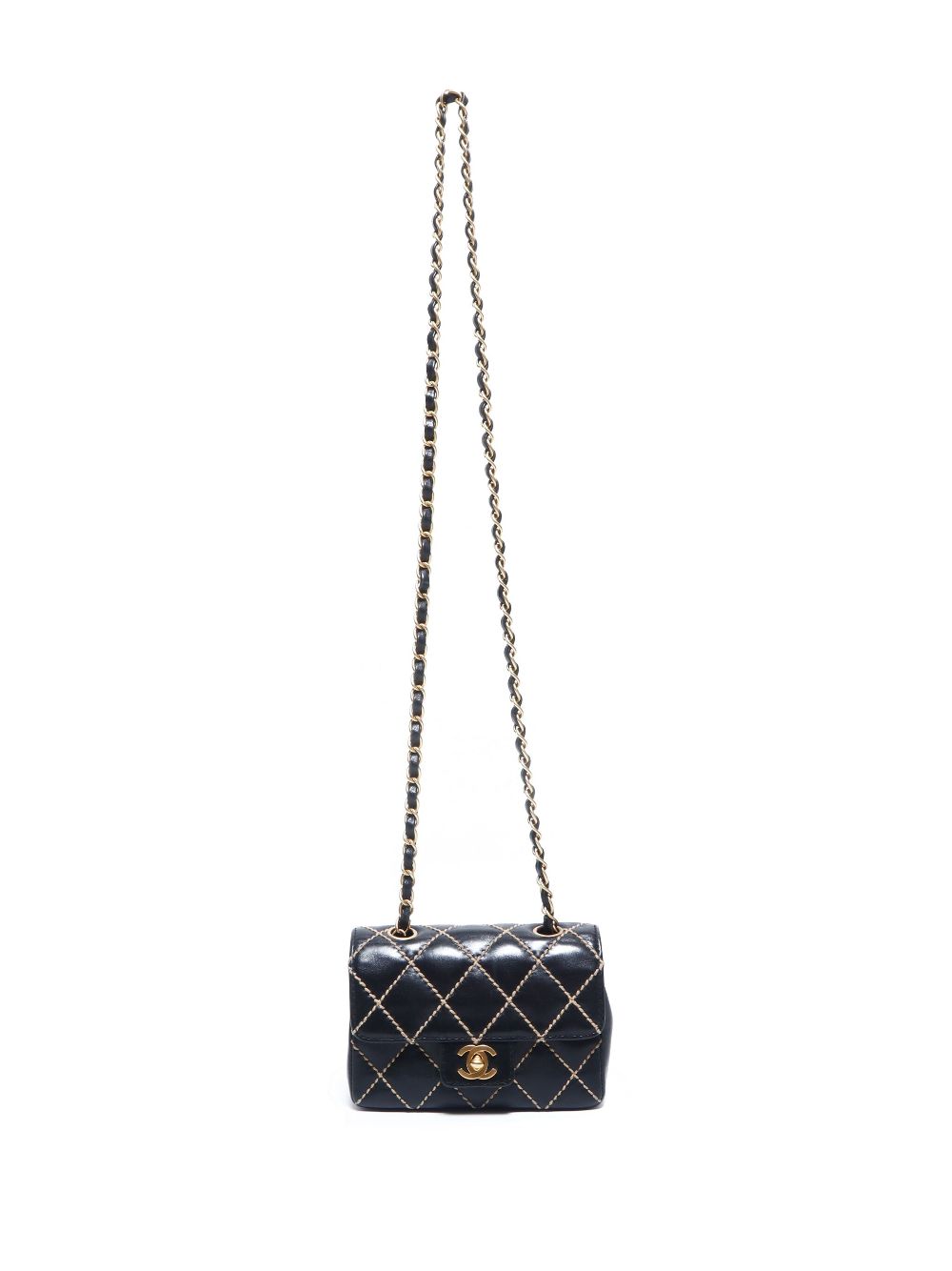 CHANEL 2003-2004 mini Wild Stitch shoulder bag Women