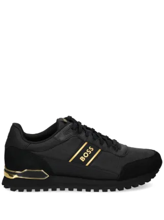 オールブラックがかっこいい☆【Hugo Boss】PARKOUR スニーカー オールブラックがかっこいい☆【Hugo Boss】PARKOUR スニーカー