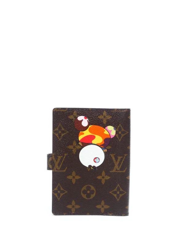 Louis Vuitton Pre-Owned PM x Takashi Murakami 2004 Panda Agenda Campagne  Notitieboek Hoes | Bruin | FARFETCH NL