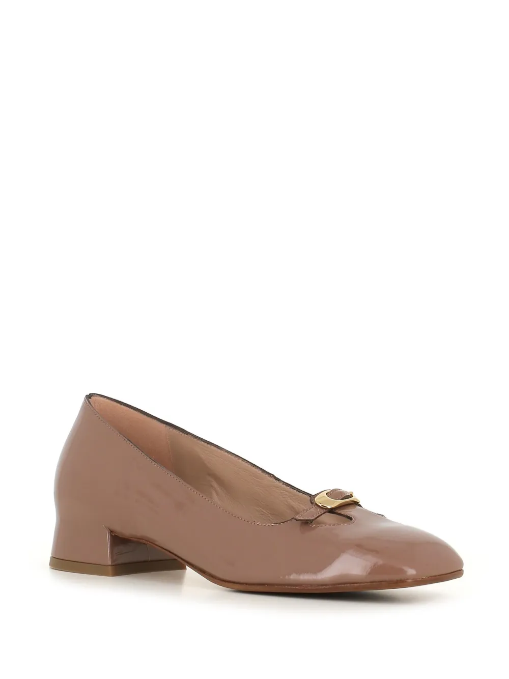 Del Carlo leather pumps - Beige