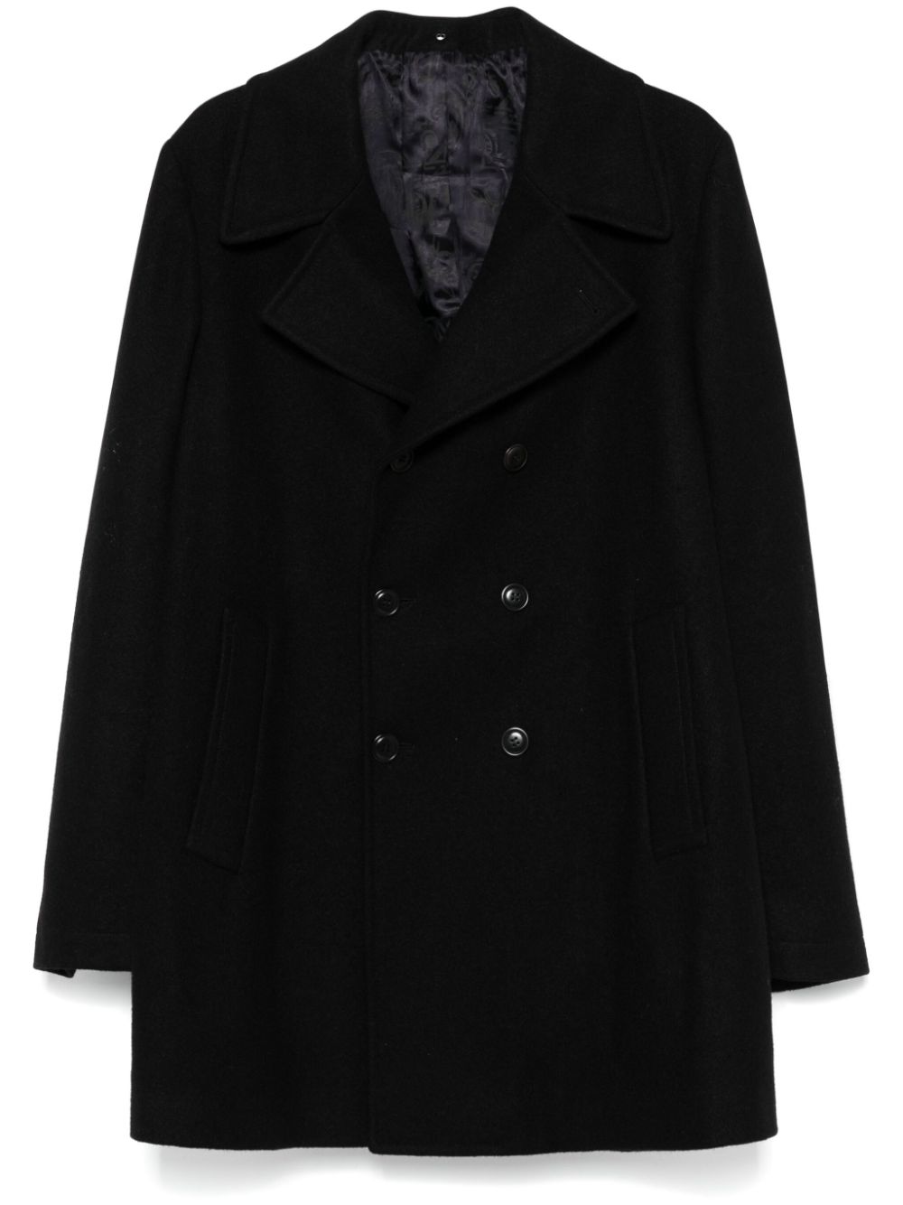 Romeo Gigli Pre-Owned Cappotto in lana anni '90 - Nero