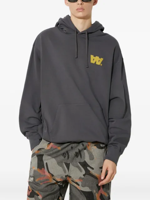 Wood Wood logo-print hoodie