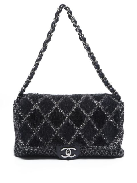 CHANEL 2010-2011 Flap knitted shoulder bag Women