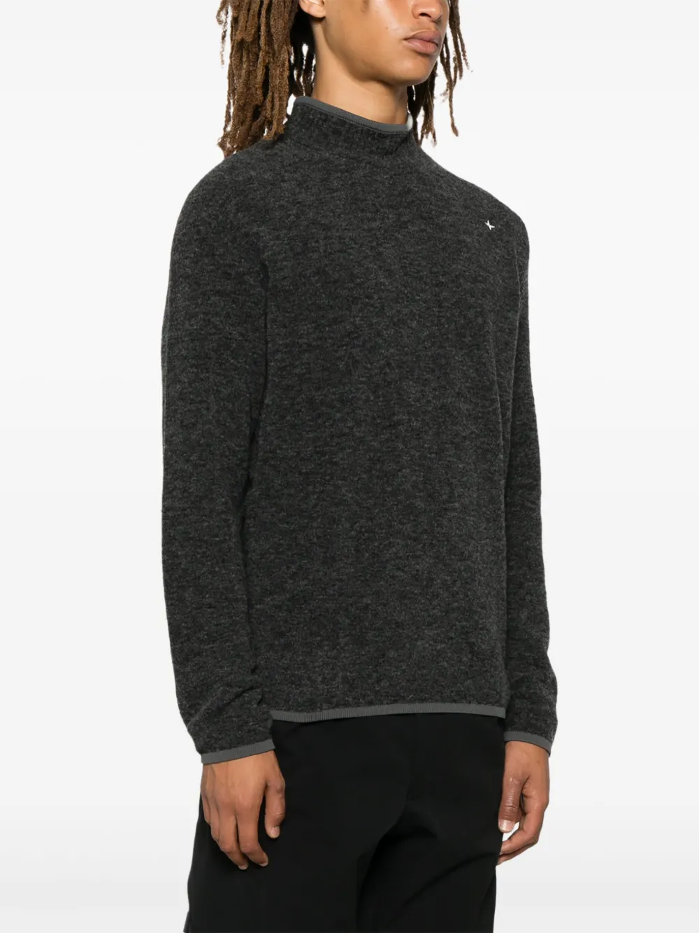 Stone Island Trui met mélange-effect Grijs