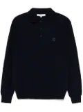 Maison Kitsuné Fox-motif polo shirt - Blue