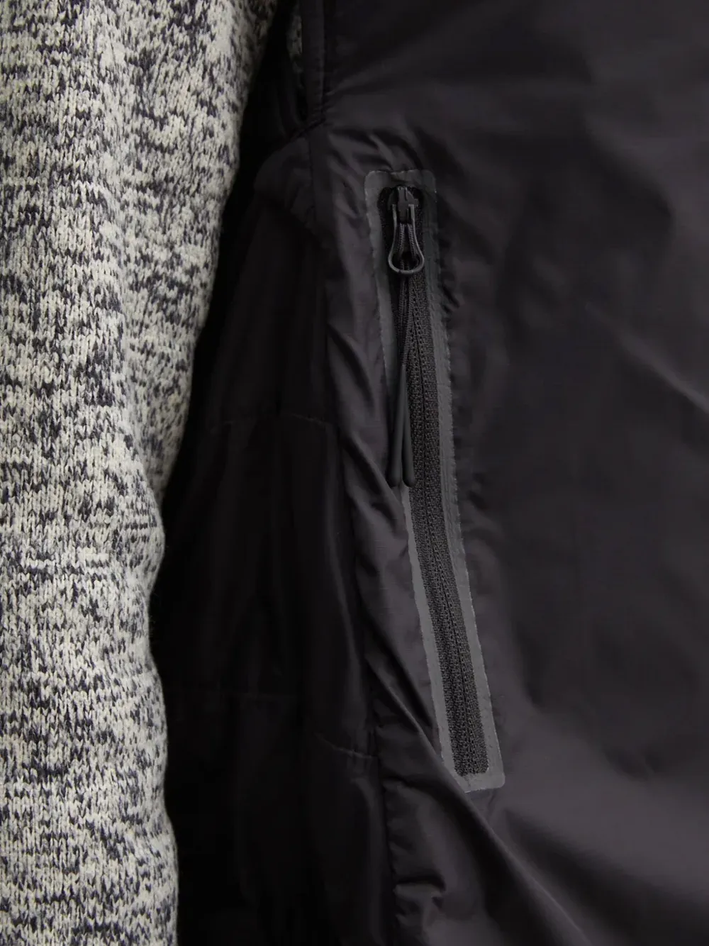 The North Face Mountain Athletics Button Padded Gilet In Black