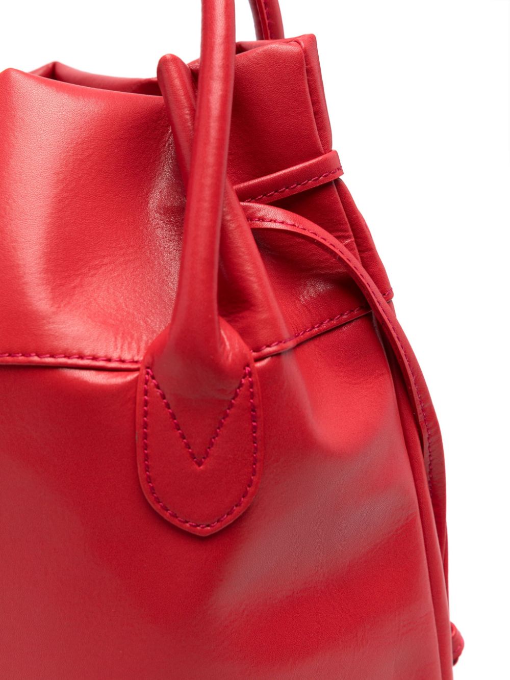 Comme Des Garçons Comme Des Garçons Shopper van imitatieleer Rood