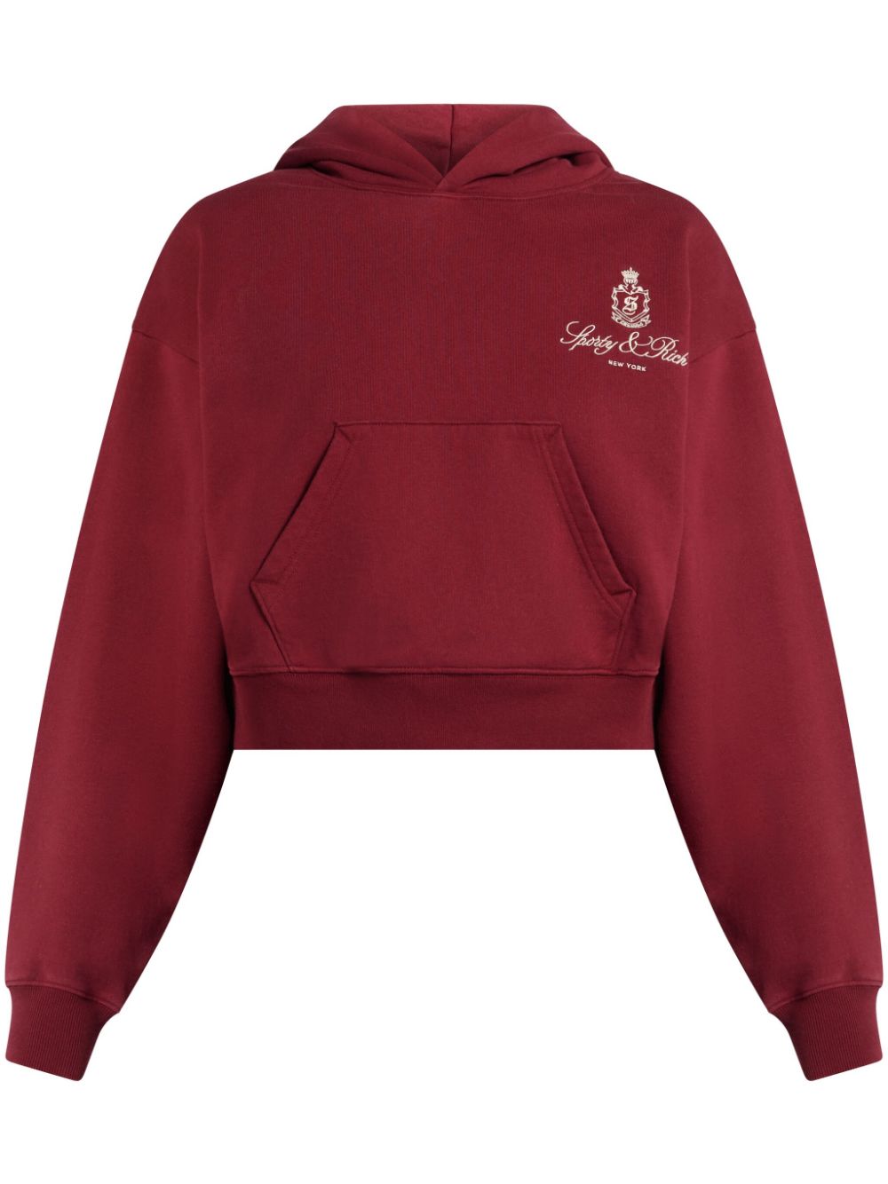 logo-print hoodie