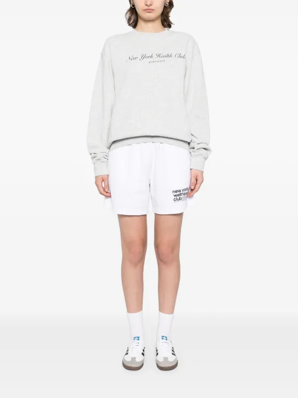 ☆Sporty & Rich☆NY ジム クルーネック スウェットシャツ