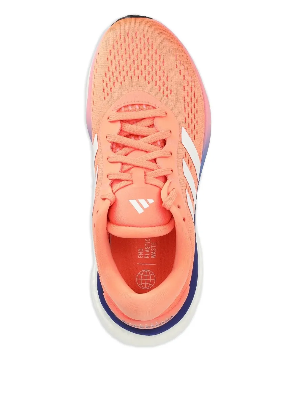 adidas supernovas perforated sneakers Orange