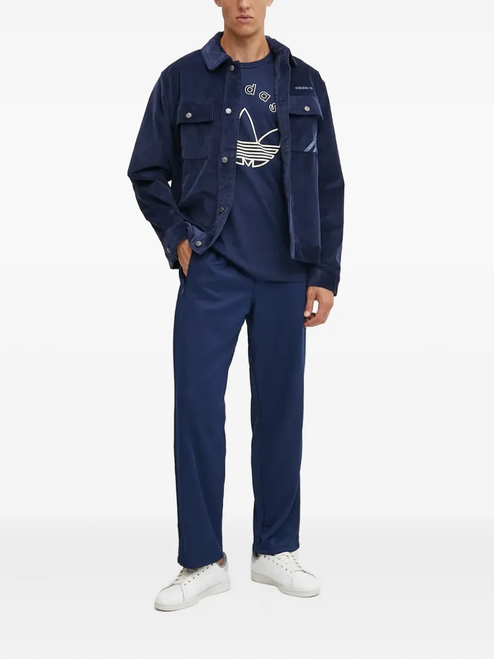 adidas long sleeve corduroy jacket | Shirt Jackets | Image 2