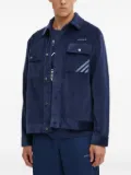 adidas long sleeve corduroy jacket - Blue