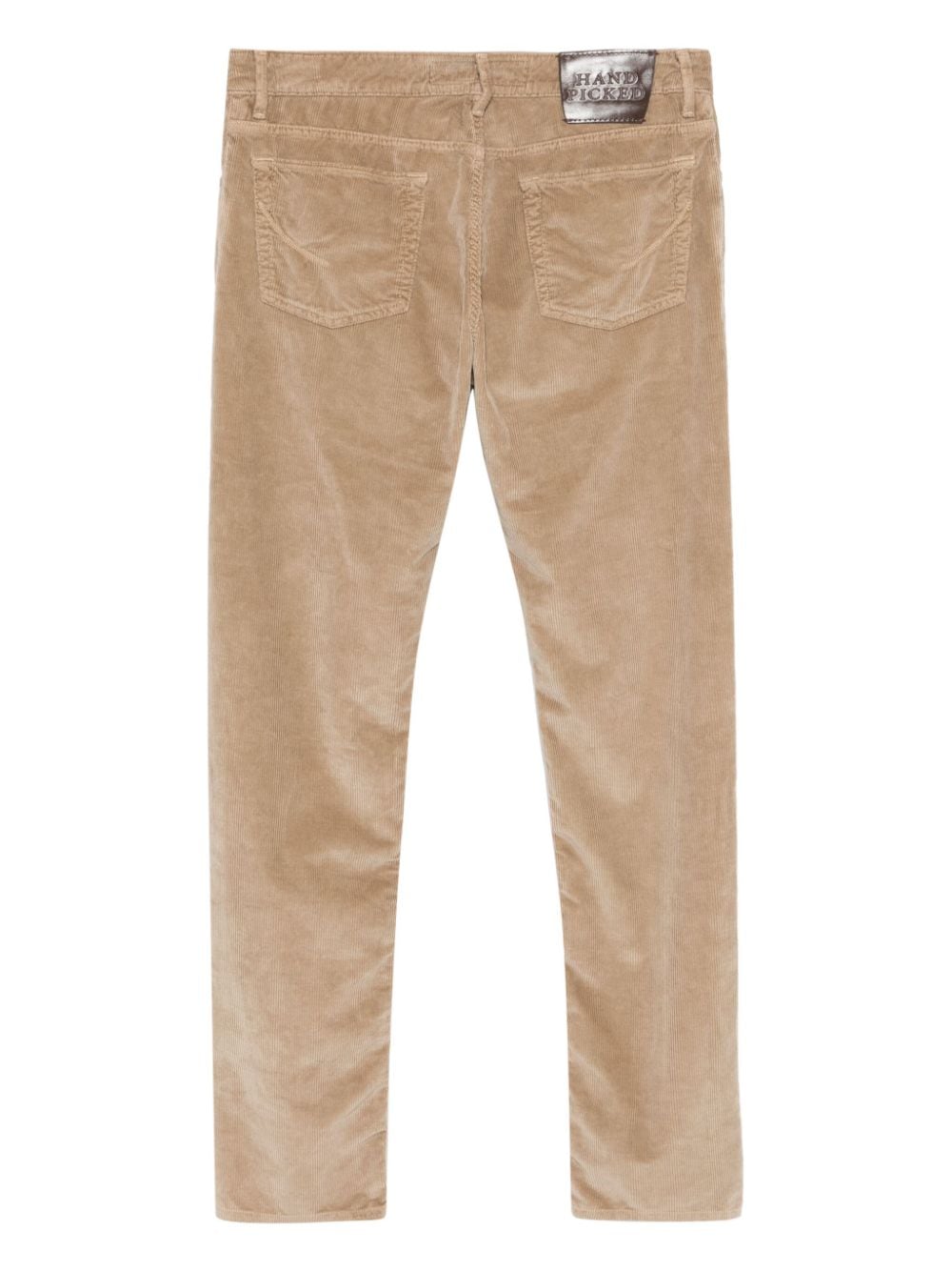 Shop Hand Picked Ravello Trousers In Neutrals