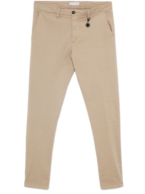 Manuel Ritz gabardine-weave chinos