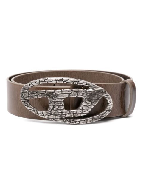 Diesel logo-buckle belt Women