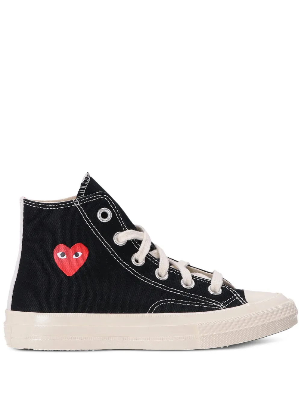 Comme Des Garçons Play Kids x Converse Red Heart sneakers - Nero