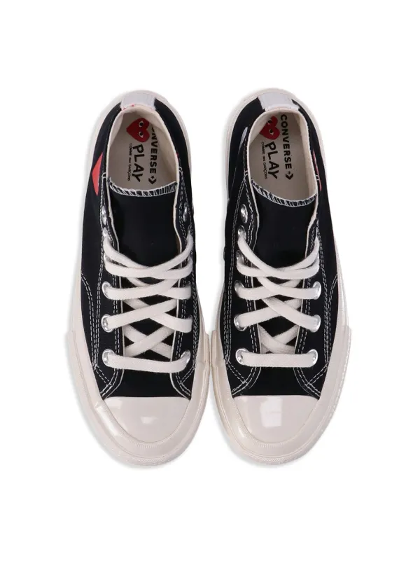 Converse red heart sneakers best sale