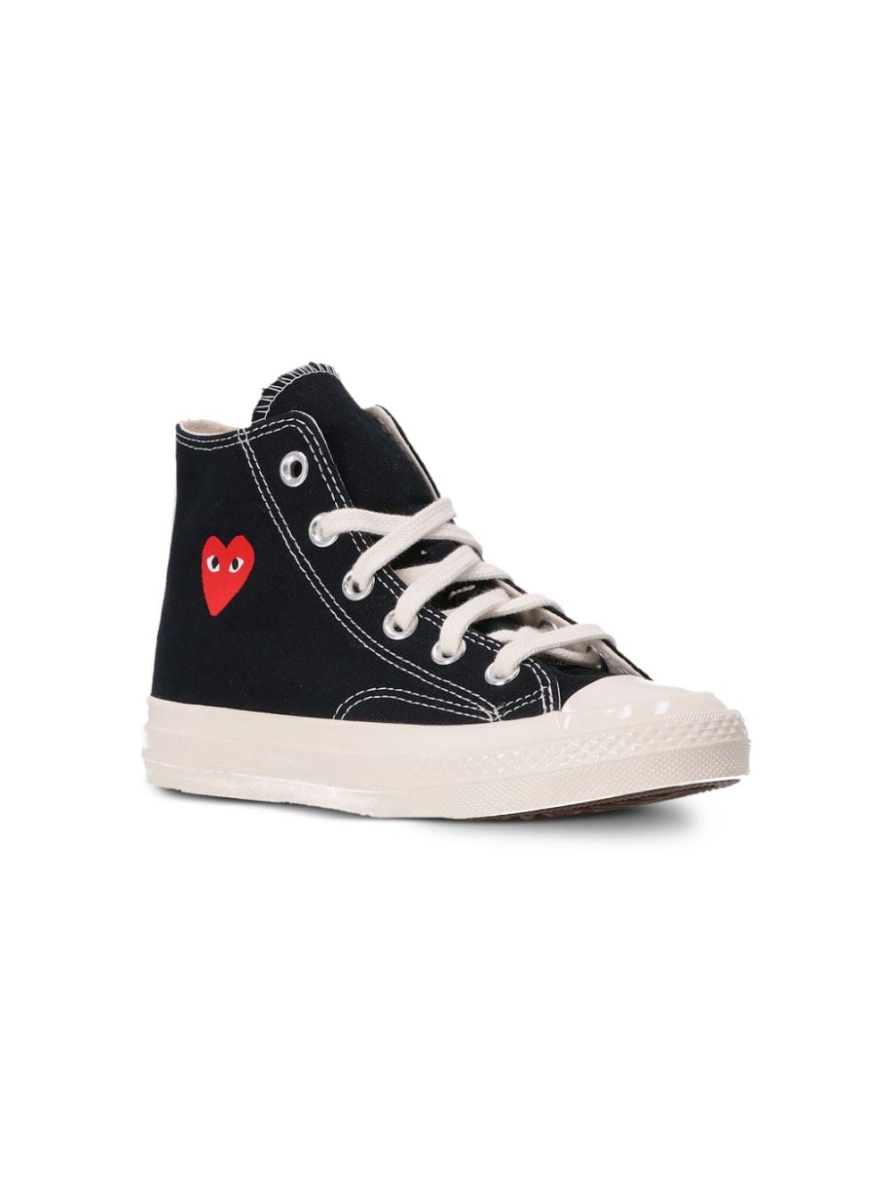 Comme Des Garçons Play Kids x Converse Red Heart sneakers - Zwart