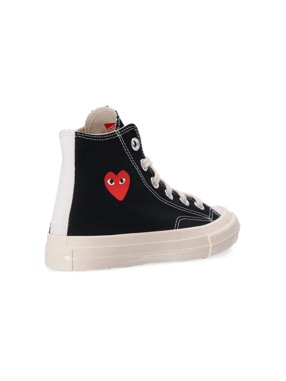 Comme Des Garçons Play Kids x Converse Red Heart sneakers Black